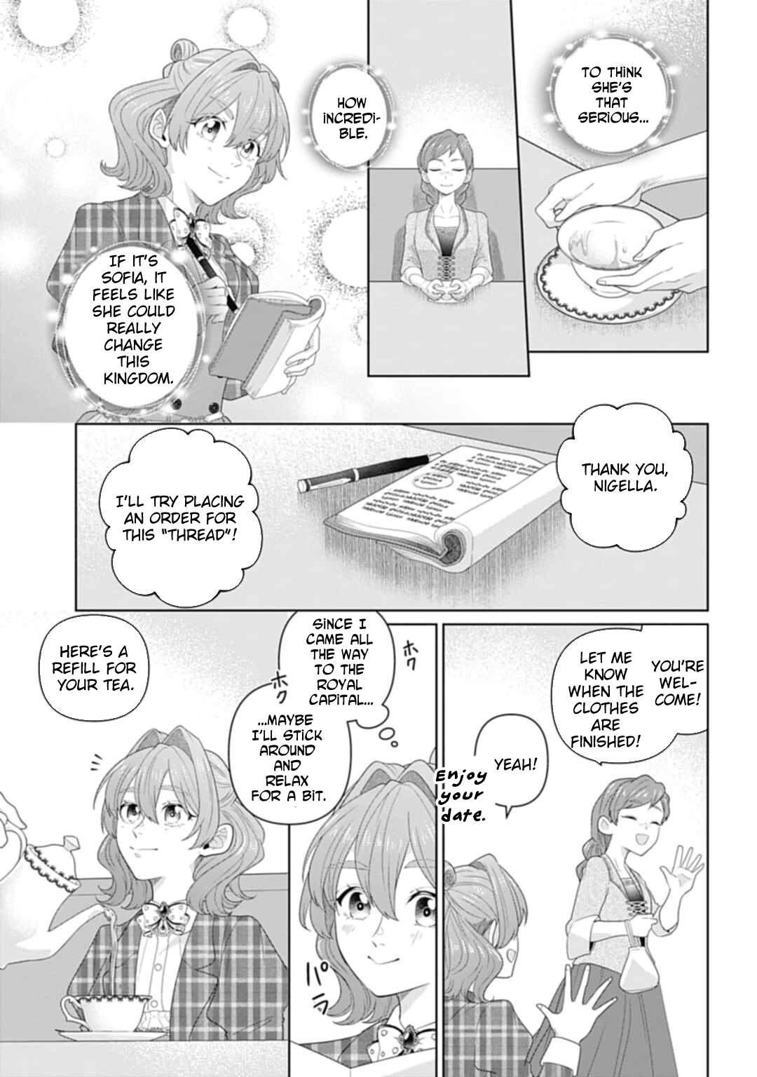 Sophia the Tailor: A Poor Noble Lady Enriching Lives with Modern Clothing Chapter 7 Page 7